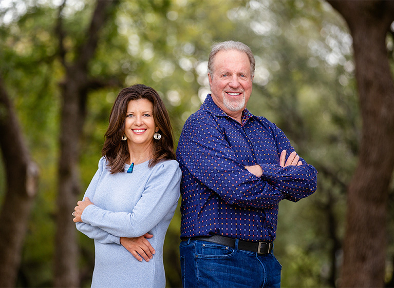 Drs. Victoria Peterson and Bruce B. Baird